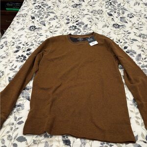 St. John's Bay Men's Brown Long Sleeve Shirt